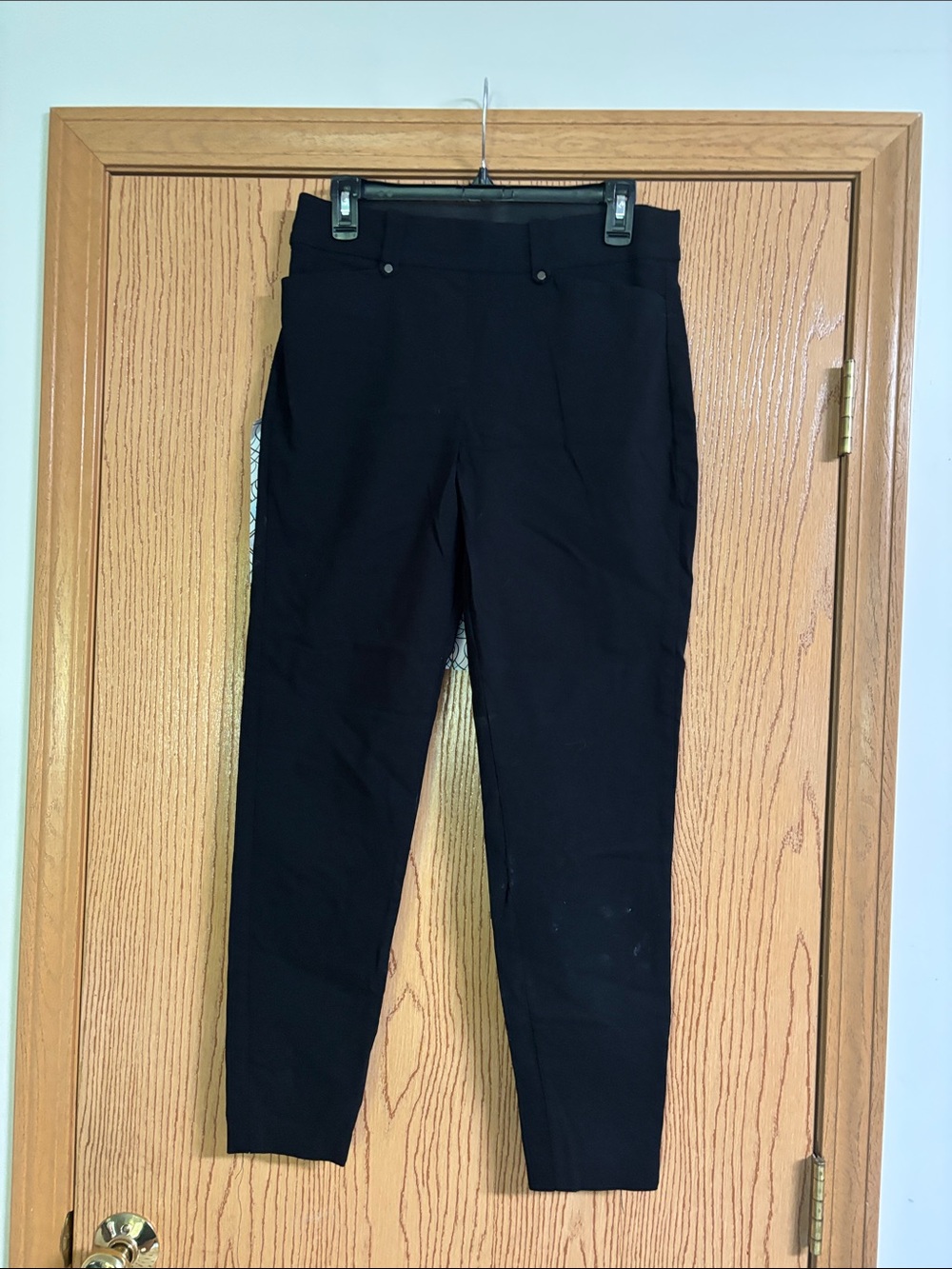 Maurices Black Women's Slim Ankle Trousers (Long)